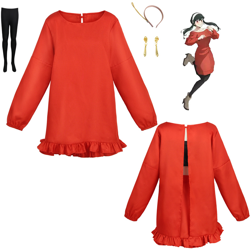 Yor Forger Daily Cosplay Costu - Anime Cosplay Yor Forger review and price
