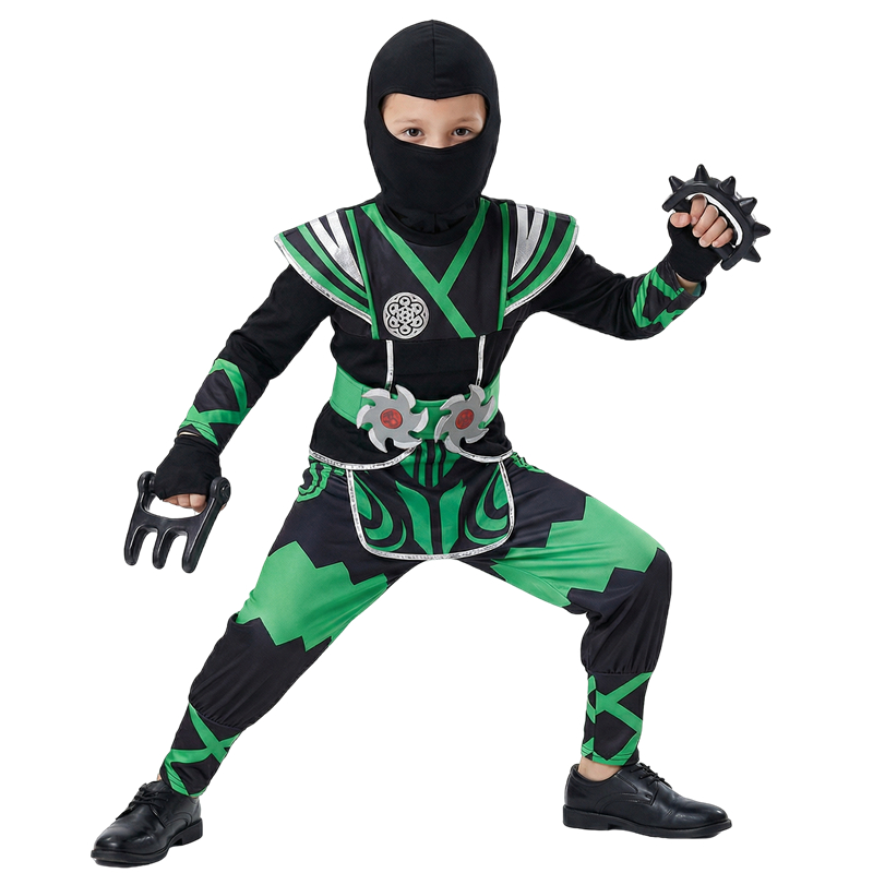 Japanese Ninja Costume Set for - Cosplay Anime Boy review and price