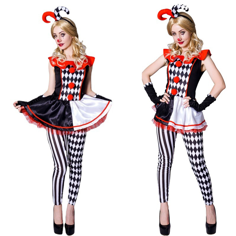 Women Harley Harleyquinn Clown - Anime Harley Quinn Cosplay review and price