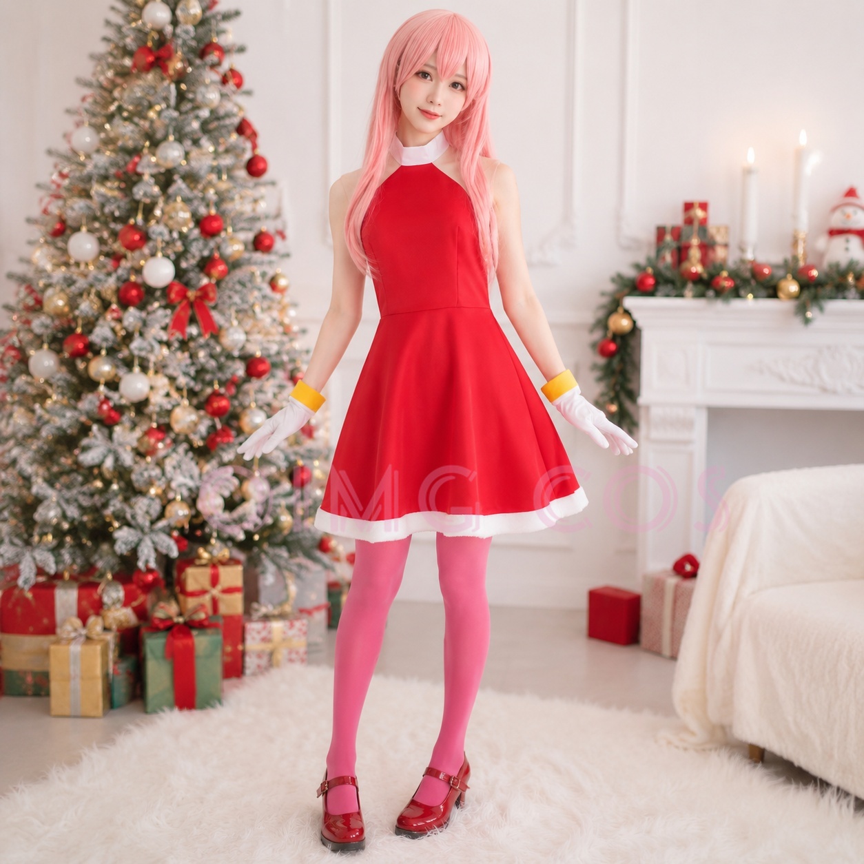 Amy Rose Cosplay Costume Adult - Anime Cosplay Female Characters review and price