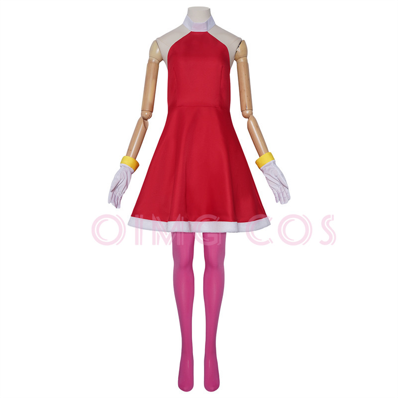Amy Rose Cosplay Costume Adult - Anime Cosplay Female Characters review and price