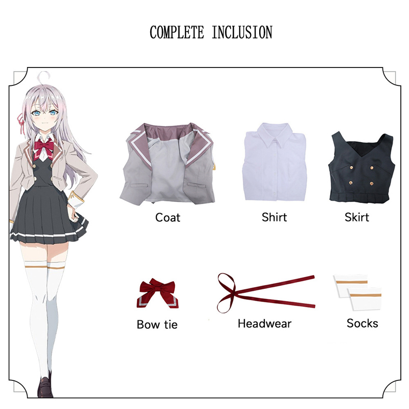 Anime Alya Sometimes Hides Her - Anime Cosplay Alya review and price