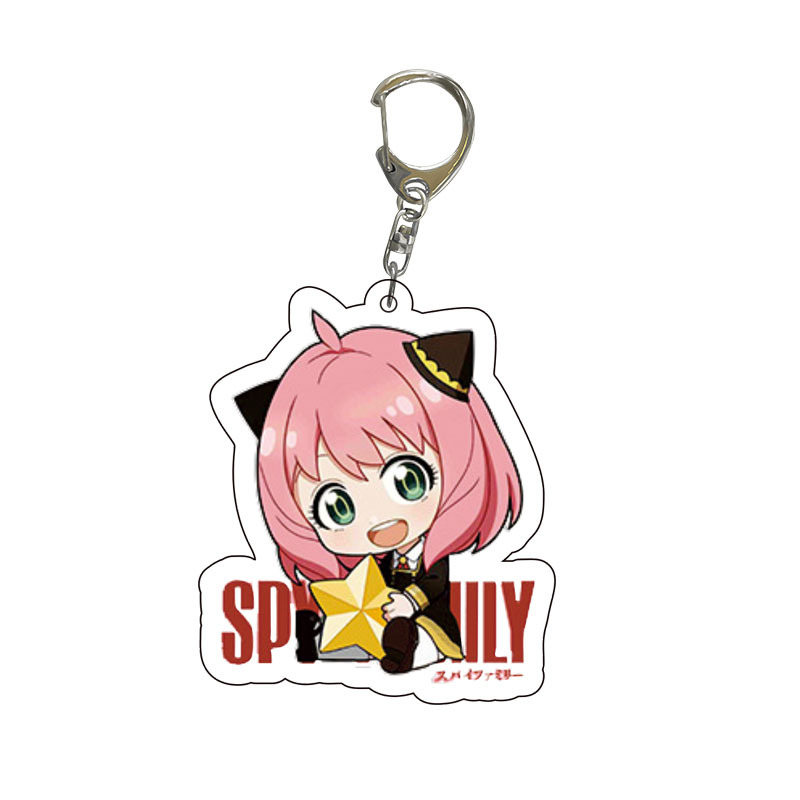 Spy x Family Acrylic Keychain  - Anime Cosplay Yor Forger review and price