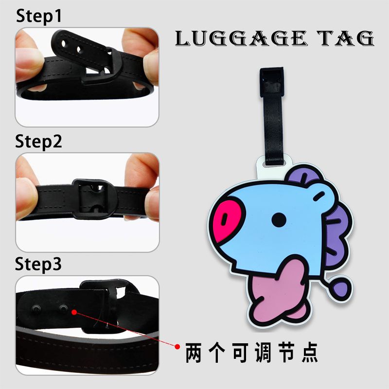 BT21 cartoon cute keychain Kaw - Cosplay Anime Online review and price