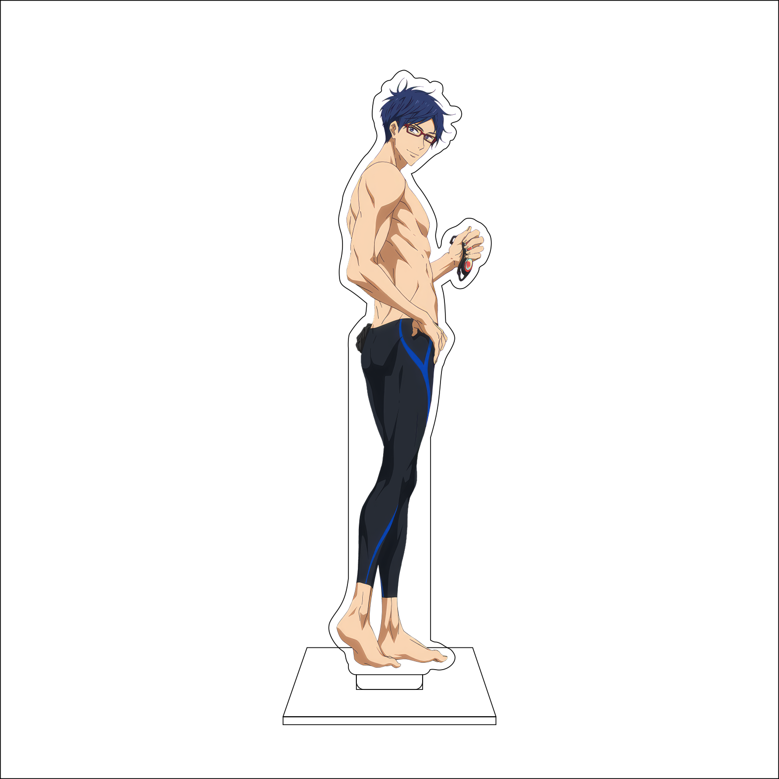 16CM Anime Free! Cosplay Acryl - Anime Cosplay And Costumes review and price