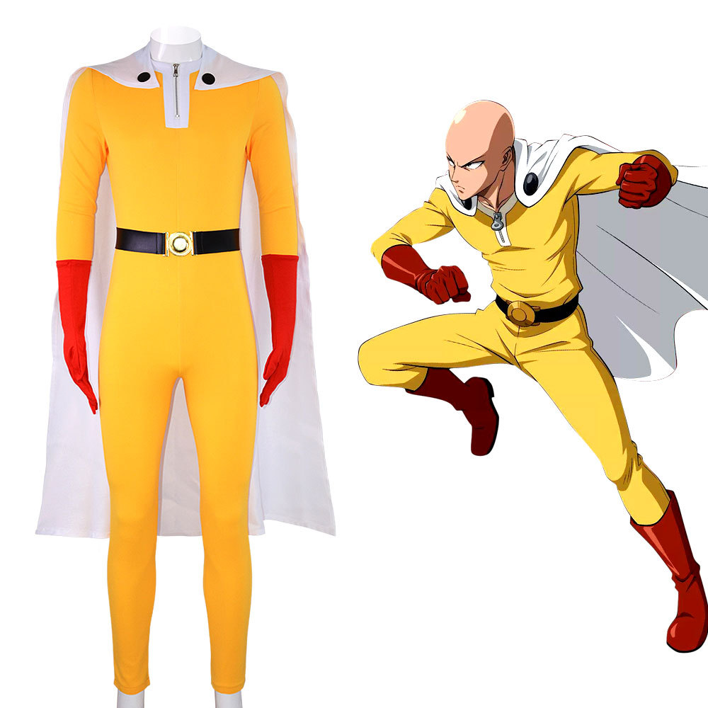 One Punch Man Saitama Cosplay  - Anime Cosplay One Punch Man review and price