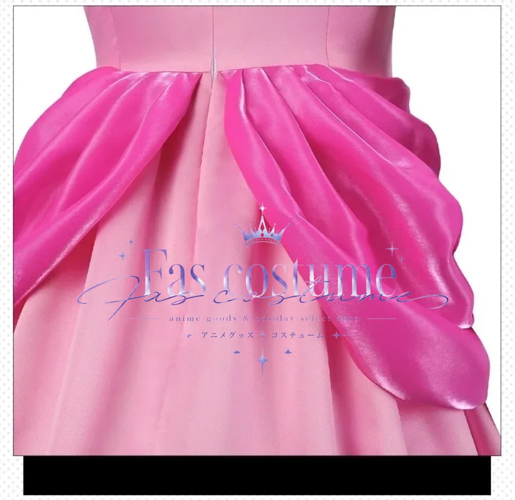 Princess Peach Cosplay Costume - Anime Cosplay Pink review and price