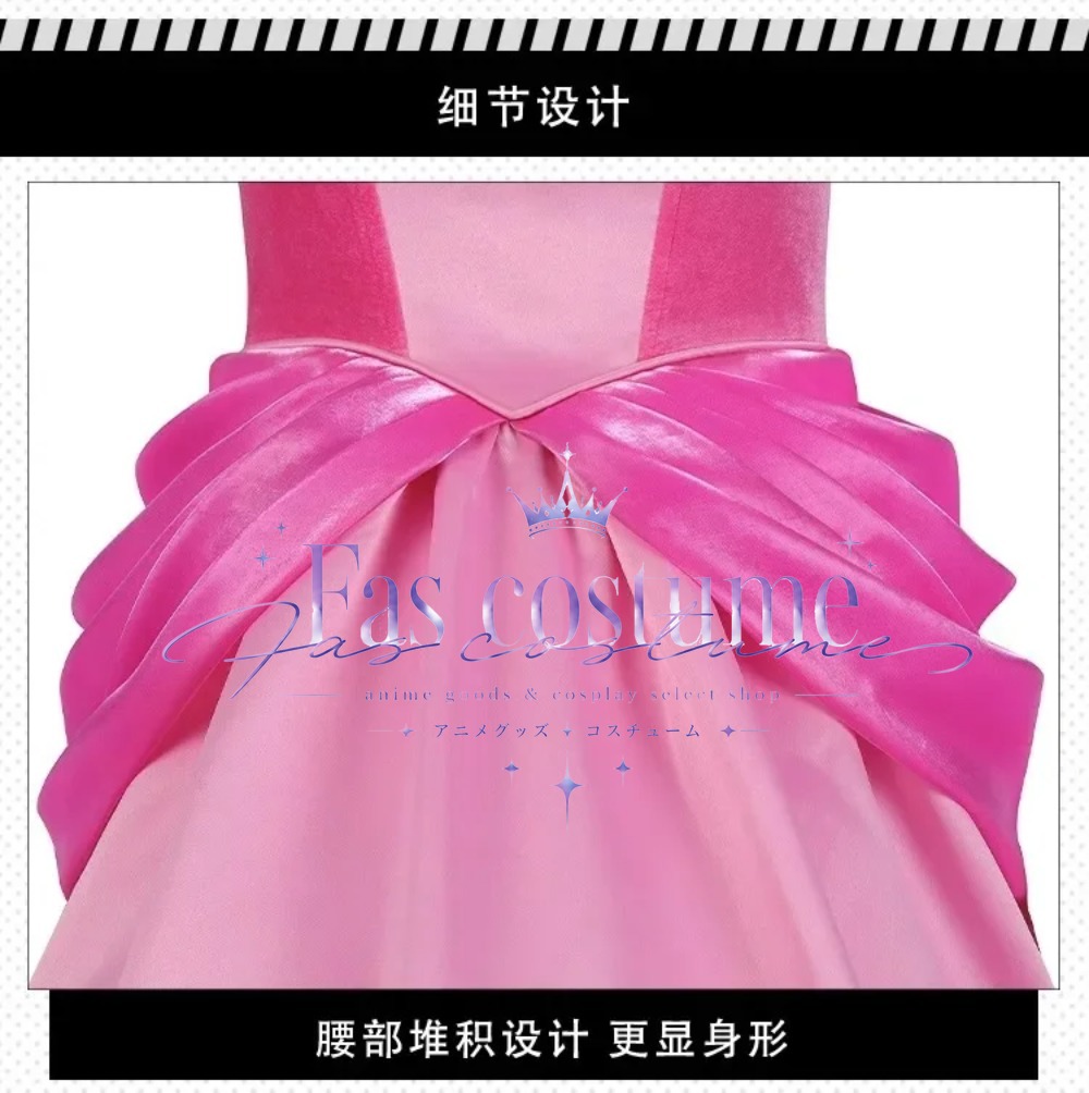 Princess Peach Cosplay Costume - Anime Cosplay Pink review and price