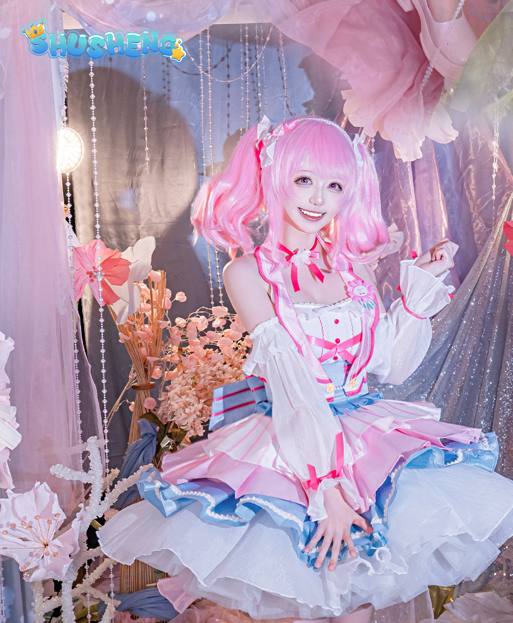Maruyama Aya Pink Lolita BanG  - Anime Cosplay Pink review and price